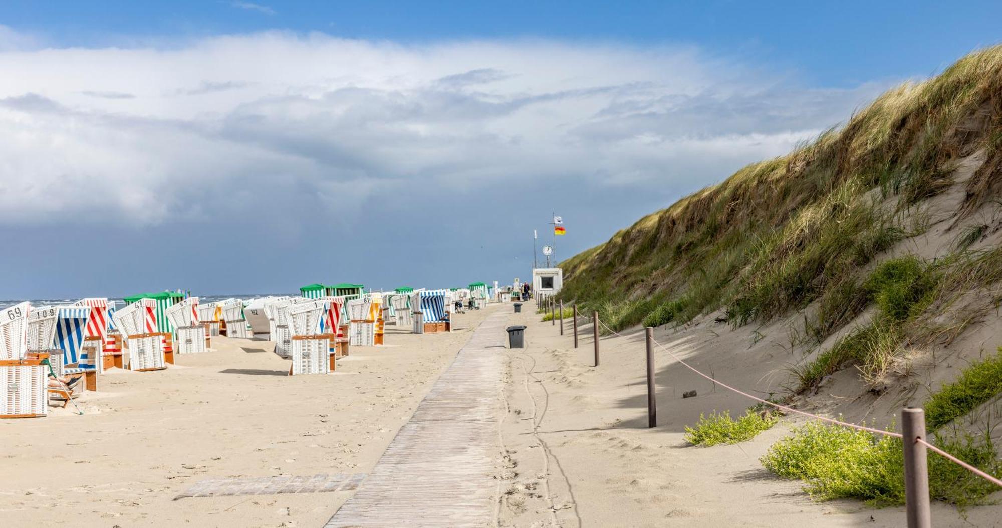 Strandhotel Wietjes Baltrum Buitenkant foto