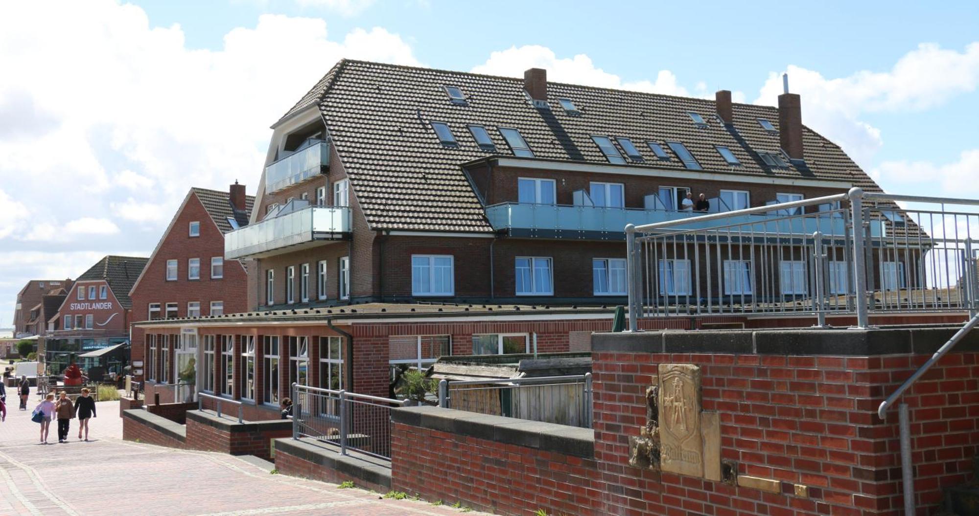Strandhotel Wietjes Baltrum Buitenkant foto